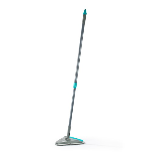 Beldray Beldray Anti-Bac Triangular Flip Mop – 90 Flip Head, Telescopic Handle Antibac