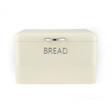 Salter Retro Cream Bread Bin – Embossed Lettering, Long-Lasting Freshness