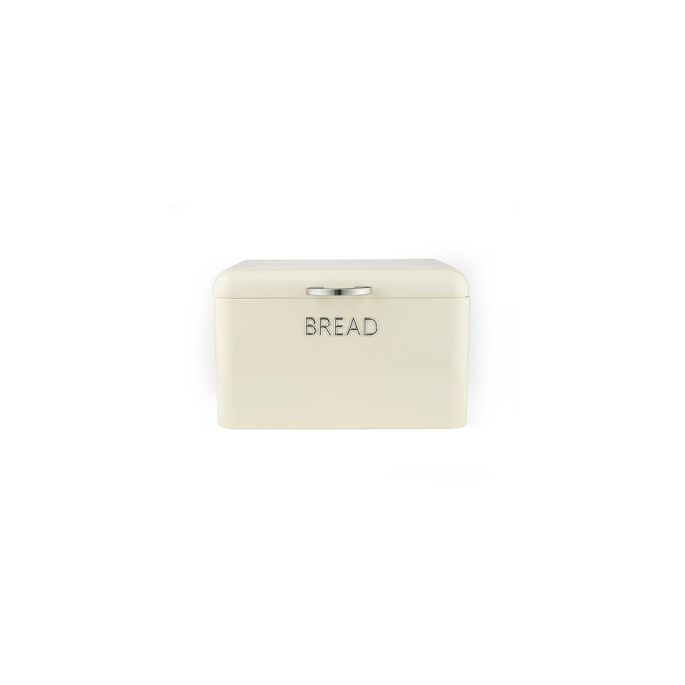 Photos - Coffee Makers Accessory Salter Retro Cream Bread Bin – Embossed Lettering, Long-Lasting Freshness 