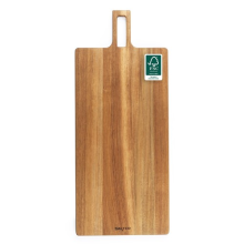 Salter Toronto Serving Board 60cm Wooden Charcuterie Paddle with Serving Handle