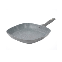 Salter Griddle Grill Pan Non-Stick Marblestone Forged Aluminium Induction Safe