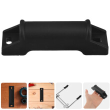 Foot Rest Slider for Gaming Chair Black PP 4Pcs