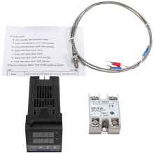 REX-C100 Digital PID Thermostat 40DA SSR