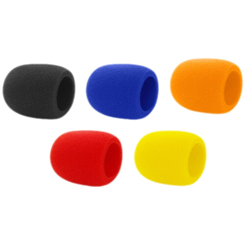 Microphone Windscreen Sponge Cover 5 Pcs