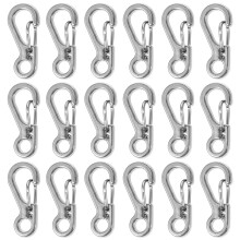 Mini Carabiner Quick Release Clips 20 Pcs
