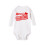 Unisex Valentine's Day Baby Romper White 6M 1