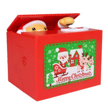Santa Toy Bank Automatic Coin Stealer for Kids