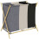 Panier à linge pliable à 3 compartiments, 129 L 1