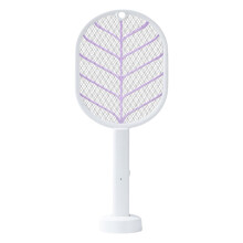 Electric Fly Swatter and Bug Zapper with UV Light