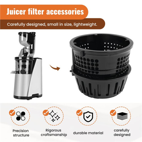 Combination Filter for MIUI Juicer, MIUI Juicer Accessories,Collect the Pomace 1