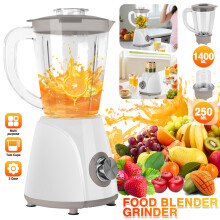 Upgraded 2-in-1 Food Blender Processor Smoothie Blender