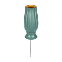 Cemetery Vase with Detachable Stake for Lawn and Garden Use