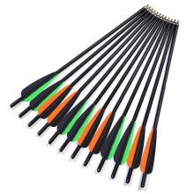 ALING Crossbow Arrows 20 Inch Carbon Mixed Set 12 Pcs
