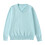 Unisex V-neck sweater light blue 9-10 years 1