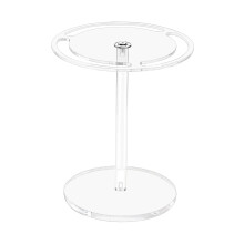 Acrylic Eyewear Storage Rack 360 Degree Rotating Clear