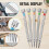 Mini Watch Screwdriver Set 0.6-2.0 mm 13 pcs with 6