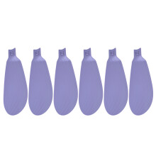 Ensemble de 6 pales de ventilateur ABS durables 22,5x2,8-Violets