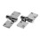 Metal Split Hinge Pair for Cabinet and-Two tests without screws 1