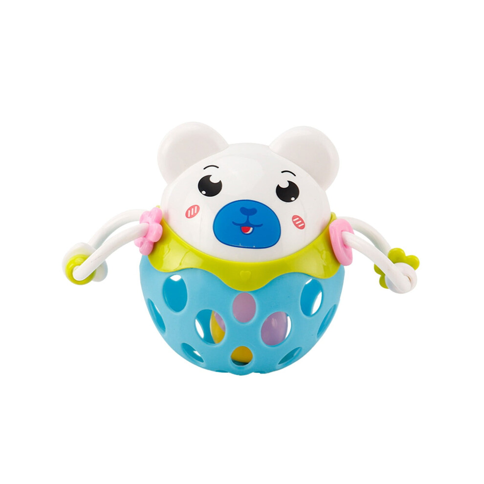 Rattle Ball Sensory Toy Soft Silicone Teething Toy BPA-Free