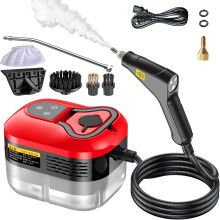 Steam Cleaner 2500W Handheld for Home and Car 1.2L