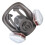 Full Face Respirator Mask Rubber Face Shield Including Filter 1