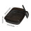 DAMAI Cat Litter Box Black Open-Top Semi-Closed Portable 2