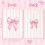 Pink Bow Hardcover Ruled Journal Notebook 1 2