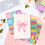 Pink Bow Hardcover Ruled Journal Notebook 1 3