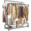 Heavy-Duty Clothes Rail Double Hanging Rack Stand 2