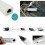 Προσαρμογέας δικτύου USB 2.0 σε Fast Ethernet 10/100 RJ45 Dongle για σταθερή ενσύρματη σύν 3