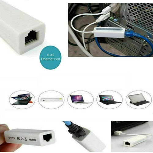 Προσαρμογέας δικτύου USB 2.0 σε Fast Ethernet 10/100 RJ45 Dongle για σταθερή ενσύρματη σύν 2