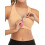 Women's Wireless Post-Surgery Zip-Front Yoga Bra with 1