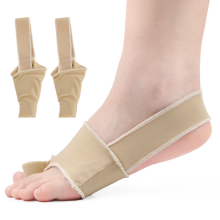 Überlappende Zehentrenner - 2 Paar Beige