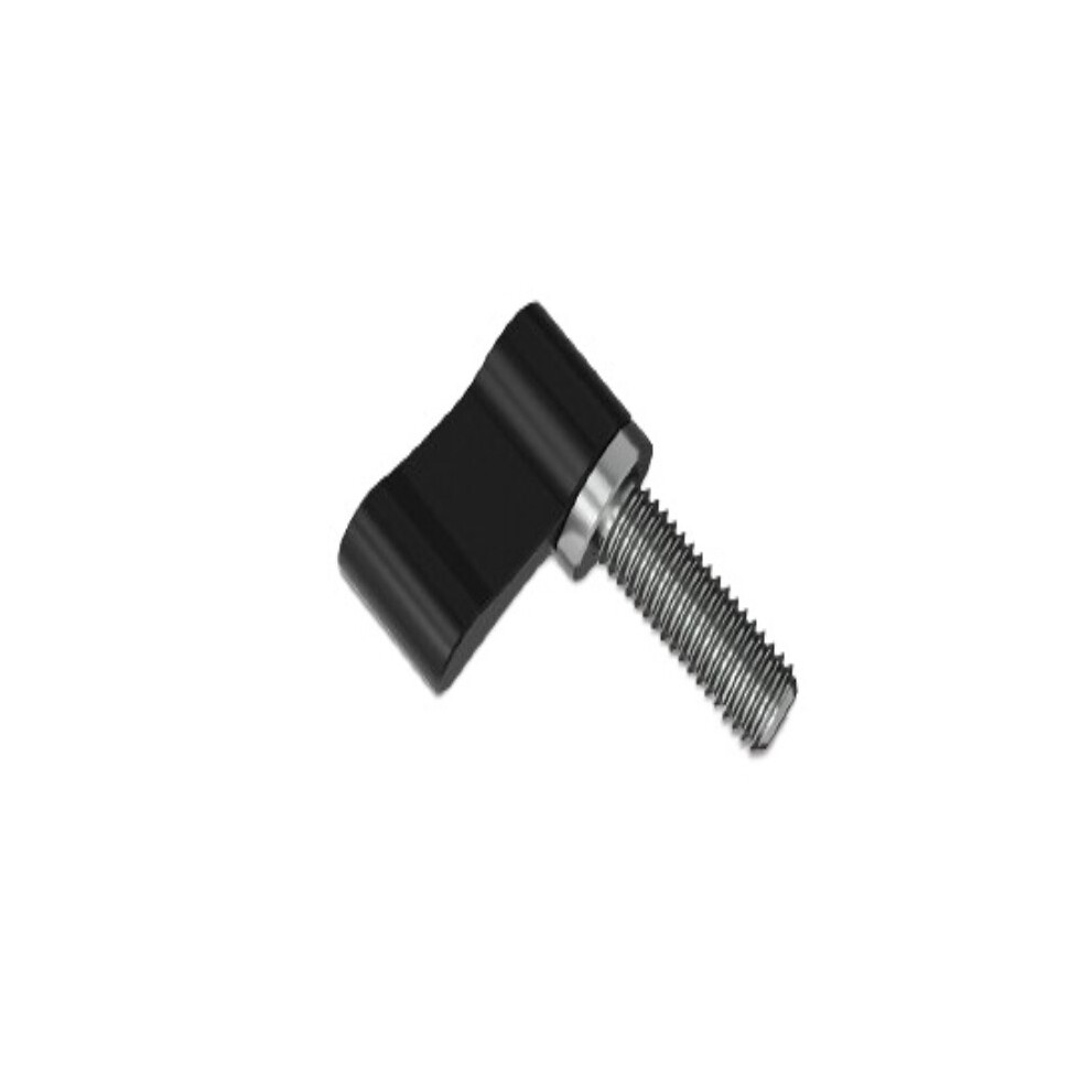 Photos - Other Photo Accessory M4 Adjustable L Type Hand Tightening Lock Handle Screw Knob Black 20 mm TLS-TDFSM08-11D