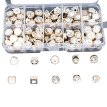 Kleiderknöpfe für Dekoration und DIY, 100er Pack