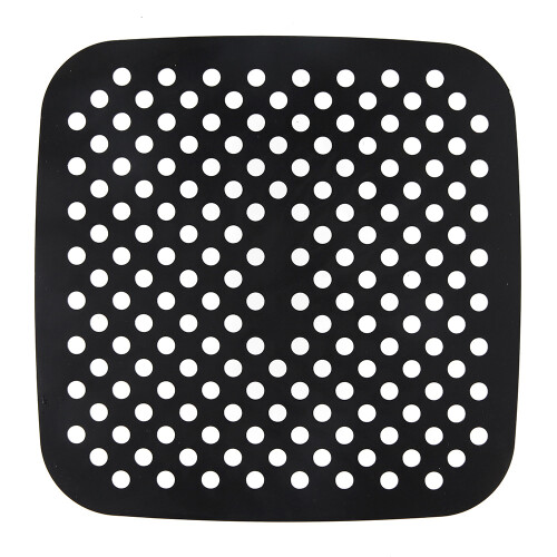 Silikoninnsats til Airfryer square 19x19 cm Sort