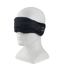 Bluetooth Eyemask - Wireless Sleep Mask with Built-In Speakers for Relaxing and Restful Sleep Black
