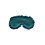 Ruffle Lace Soft Blackout Blindfold with Adjustable Strap Sleeping Eye Mask Green 3