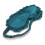 Ruffle Lace Soft Blackout Blindfold with Adjustable Strap Sleeping Eye Mask Green 4