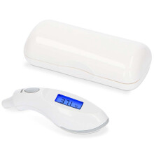 Thermomètre auriculaire infrarouge, lecture rapide en 2 secondes, fonction mémoire