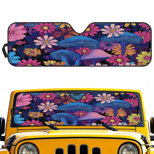 Windshield Sun Shade for Jeep Wrangler JL Gladiator JT