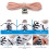 Elastic No Tie Shoelaces 2 Pair Pink 3