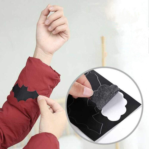 Self-Adhesive Down Jacket Repair Patches 10-Sheet Leaf-shape 1