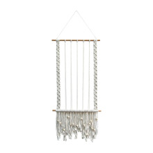 Boho Macrame Wall Decor Beige Picture Organizer
