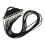 Eyeglass Strap Black Comfortable Lightweight 12 Pieces 3