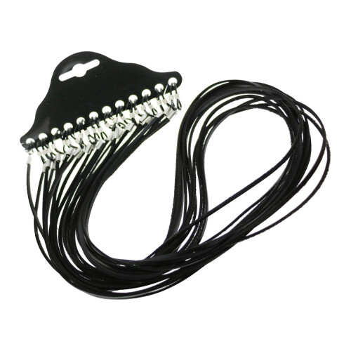 Eyeglass Strap Black Comfortable Lightweight 12 Pieces 2