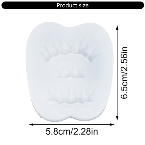 Moule en silicone en forme de dents adapté aux débutants pour-2 2