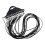 Eyeglass Strap Black Comfortable Lightweight 12 Pieces 5