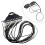 Eyeglass Strap Black Comfortable Lightweight 12 Pieces 6