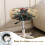 Black Cat Trees Bar Stool Cushion Set 2pcs Round Stretch 4